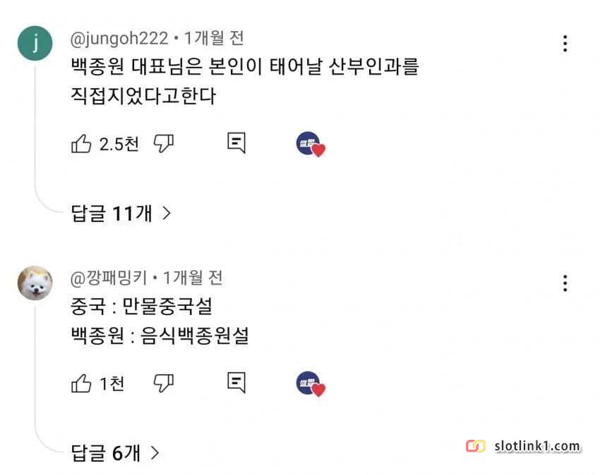 5433.jpg 다시 봐도 웃긴 백종원 최초 드립 댓글 레전드